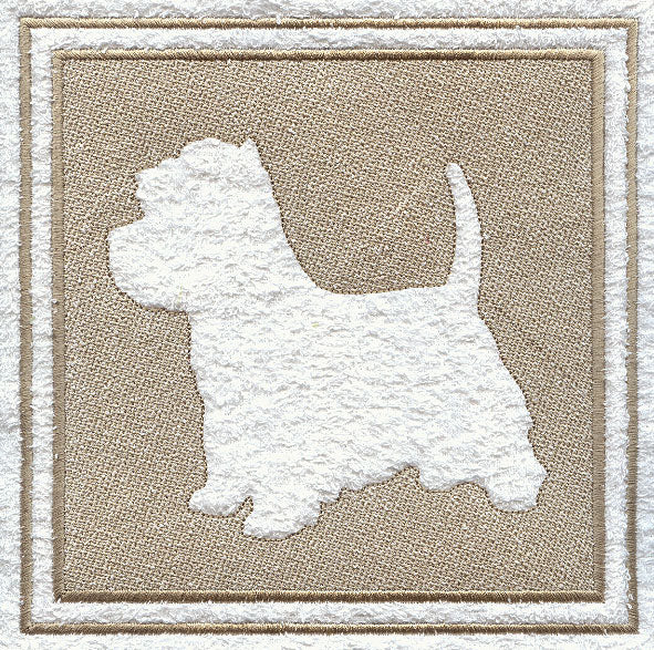West Highland Terrier (Embossed)