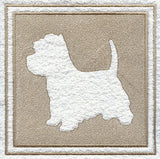 West Highland Terrier (Embossed)
