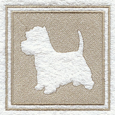 West Highland Terrier (Embossed)