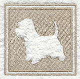 West Highland Terrier (Embossed)