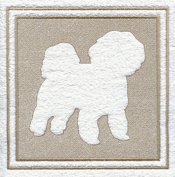 Bichon Frise (Embossed)