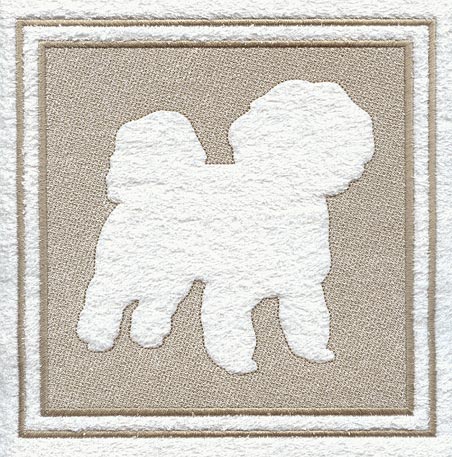 Bichon Frise (Embossed)