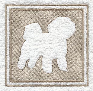 Bichon Frise (Embossed)