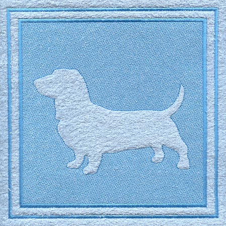 Basset Hound (Embossed)