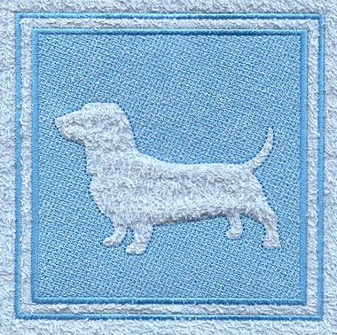 Basset Hound (Embossed)