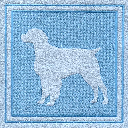 Brittany Spaniel (Embossed)