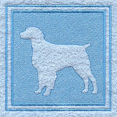 Brittany Spaniel (Embossed)