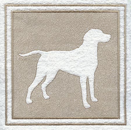 Weimaraner (Embossed)