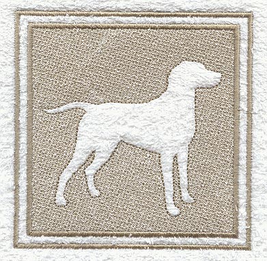 Weimaraner (Embossed)