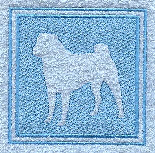 Sharpei (Embossed)