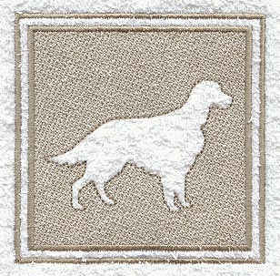 Irish Setter (Embossed)