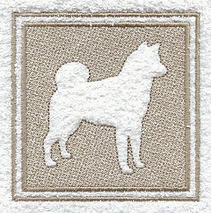 Akita (Embossed)