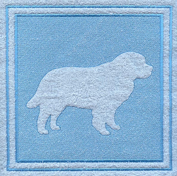 Saint Bernard (Embossed)