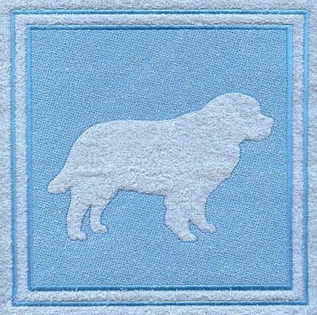 Saint Bernard (Embossed)