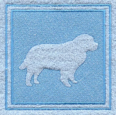 Saint Bernard (Embossed)