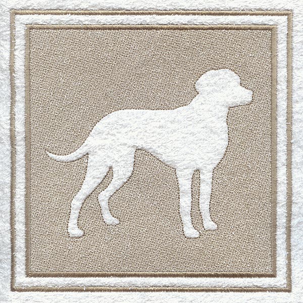 Rhodesian Ridgeback (Embossed)
