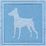Miniature Pinscher (Embossed)