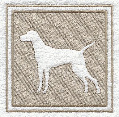Vizsla (Embossed)