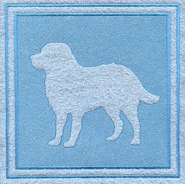 Bernese Mountain Dog (Embossed)
