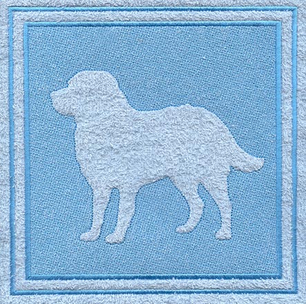 Bernese Mountain Dog (Embossed)