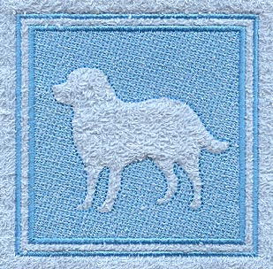 Bernese Mountain Dog (Embossed)