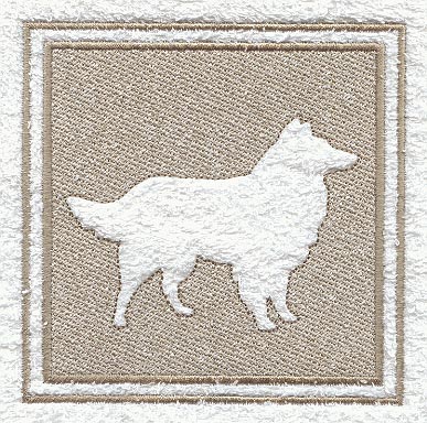 Collie (Embossed)