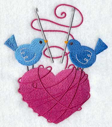 Crocheting a Love Nest