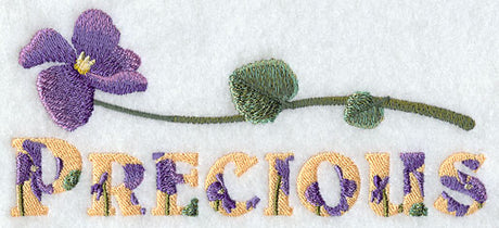 Precious with Violet