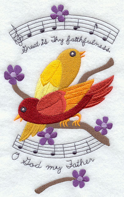 Feathers and Faith - Great Is Thy Faithfulness