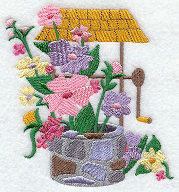 Fashion Flower Wishing Well 2