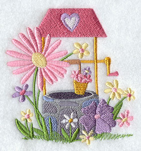 Fashion Flower Wishing Well 3