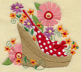 Fashion Flower Slingback Sandal