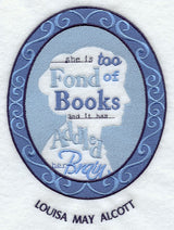 Louisa May Alcott Cameo Silhouette
