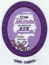 Lewis Carrol Cameo Silhouette