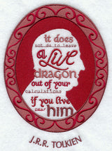 J.R.R. Tolkien Cameo Silhouette