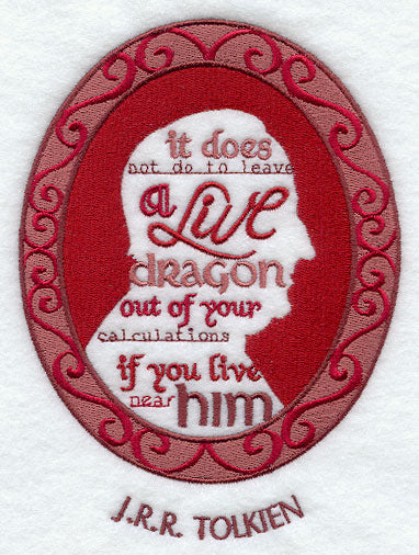 J.R.R. Tolkien Cameo Silhouette