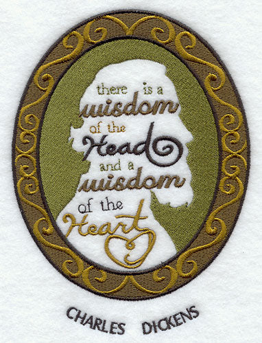 Charles Dickens Cameo Silhouette