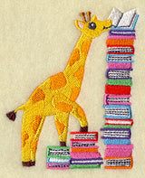 Giselle Giraffe Loves to Read