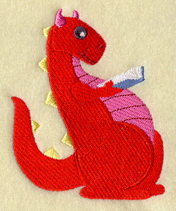 Orm the Dragon Loves to Read