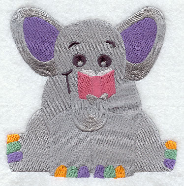 Elizabeth the Elephant Loves to Read