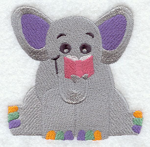 Elizabeth the Elephant Loves to Read