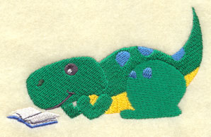 Donald the Dinosaur Loves to Read