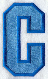 Collegiate Letter C (5 Inch)