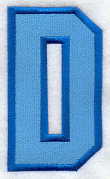 Collegiate Letter D (5 Inch)