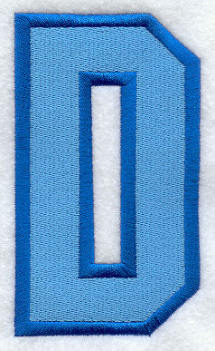 Collegiate Letter D (5 Inch)