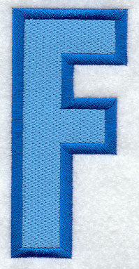 Collegiate Letter F (5 Inch)