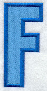 Collegiate Letter F (5 Inch)