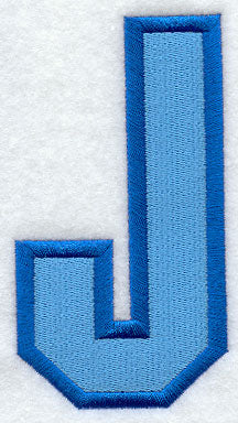 Collegiate Letter J (5 Inch)