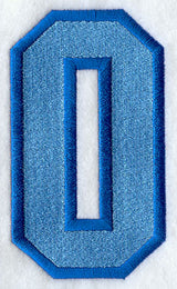 Collegiate Letter O (5 Inch)