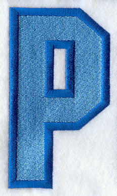 Collegiate Letter P (5 Inch)